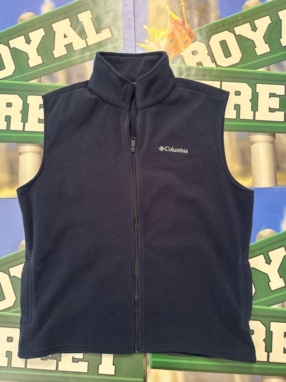 Columbia Dark Navy Fleece Jacket